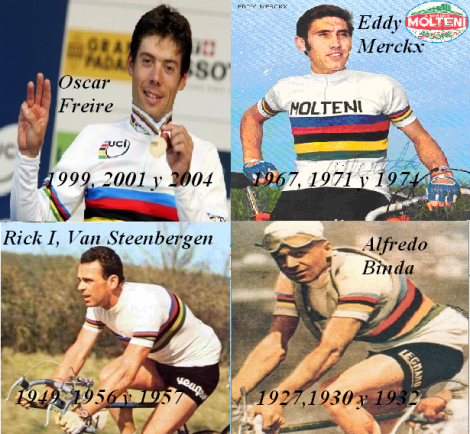 tricampeones del mundial