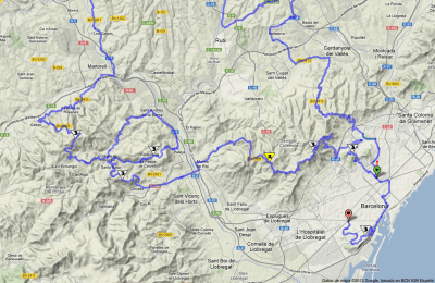 Plano relieve clasica Bcn