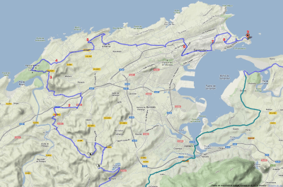 Plano detalle final relieve