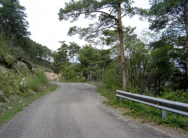 La carretera que sube a Soriguera. Foto de Mariaffoz. Click para ver la galería completa.