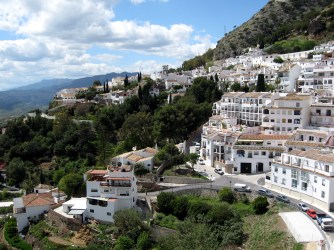 Vista de Mijas, centro neurálgico de la carrera. Foto de Olaf Tausch.