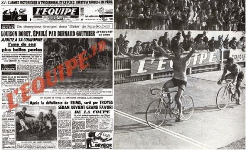 L´Equipe Roubaix 1956_Bobet