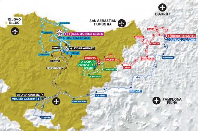 mapa pais vasco 2014