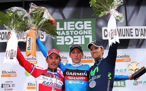 Podio Lieja 2013