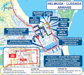 plano llegada san sebastian 2014