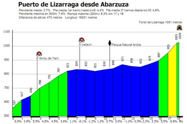 Lizarraga desde Abarzuza_perfil Alejandro San Vicente