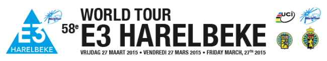 logo e3 harelbeke 2015