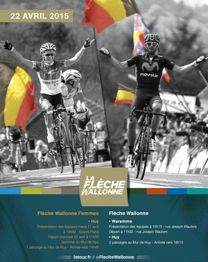 cartel flecha valona 2015