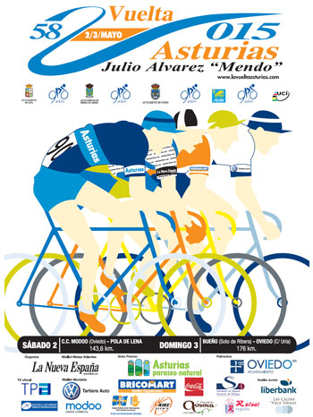 cartel vuelta asturias 2015