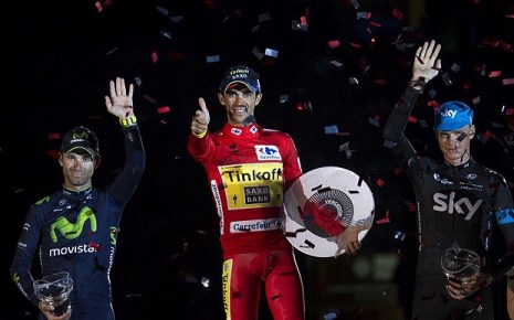 podio vuelta españa 2014