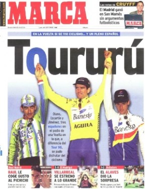 portada marca podio vuelta 1998