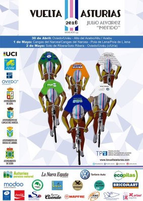 cartel vuelta asturias 2016