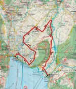 mapa 1 giro del trentino 2016