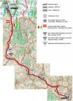 mapa 2 giro del trentino 2016