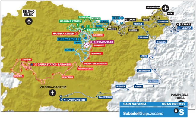 mapa pais vasco itzulia 2016
