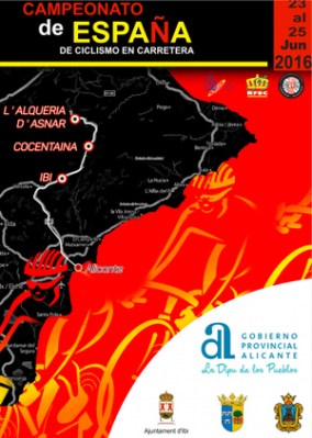 Cartel Campeonato España Alicante 2016