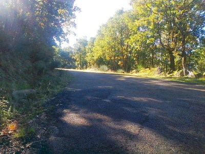 Rampa del 15% en el Alto del Cerro. Foto de puertosenbici.com