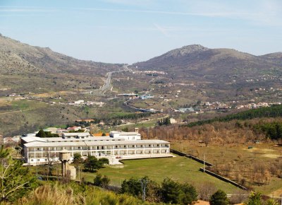 Vista dl Albergue Juvenil Llano Alto. Foto de REAJ.