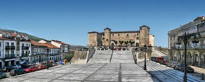 Palacio Ducal en la Plaza Mayor de Béjar. Foto de S. Hoya.