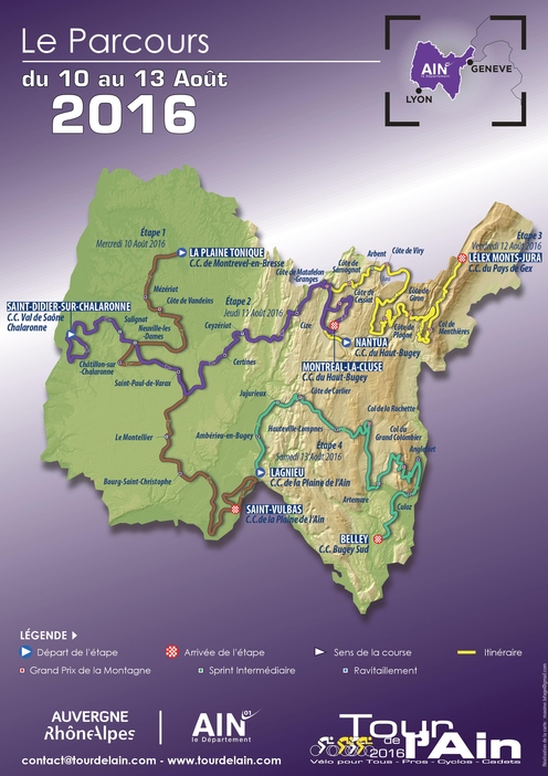 parcours tour de ain 2016